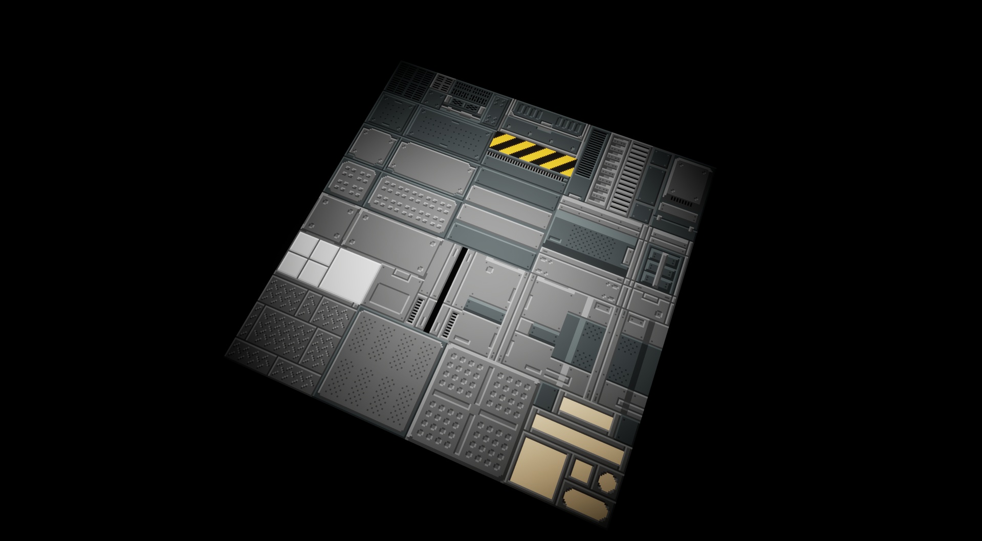 Media 1 for listing Endgame pixel art sci-fi texture sheet