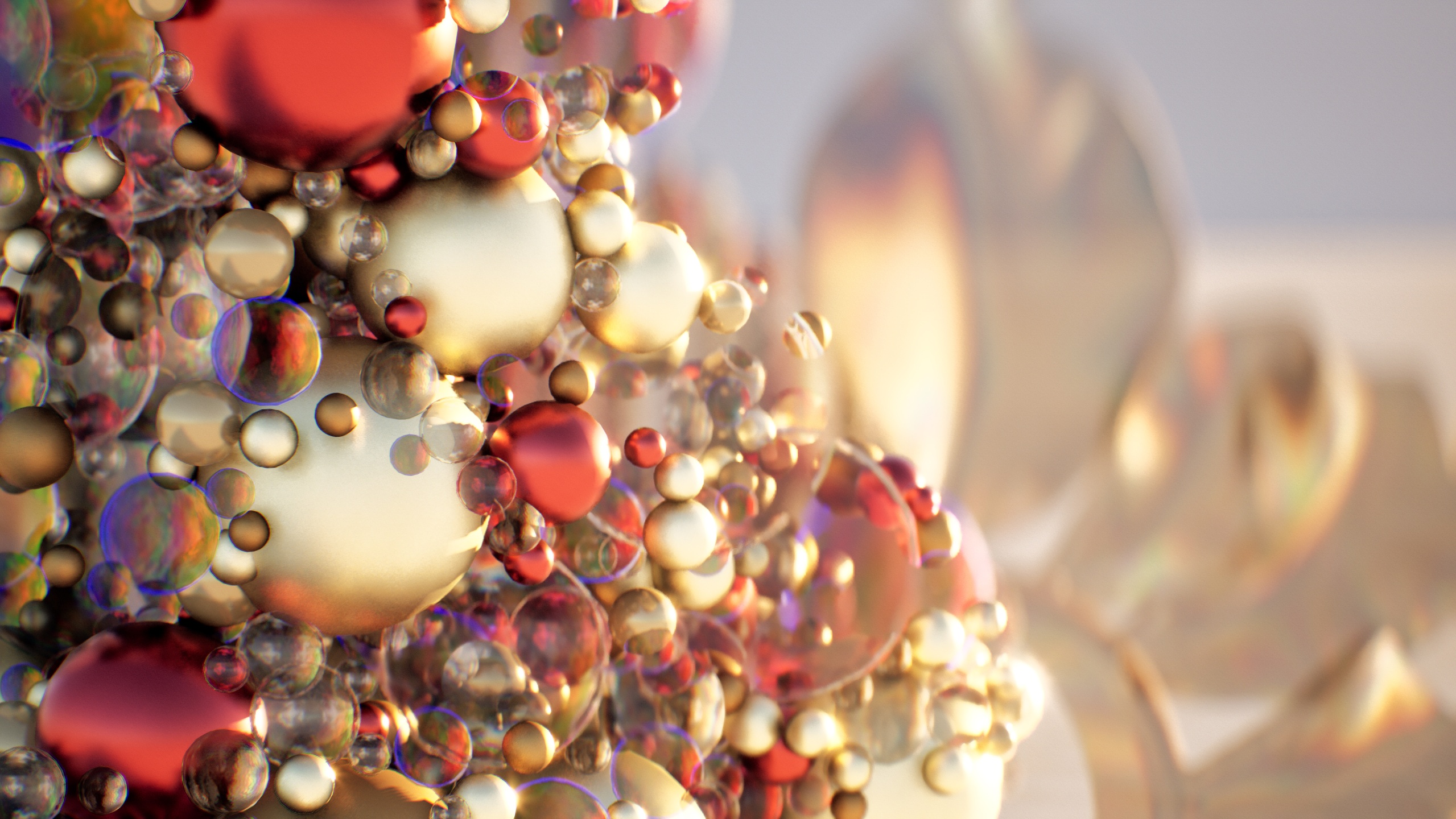 Media 1 for listing Diamond Glass Material with Light Dispersion Chromatic Aberration Crystal Shader