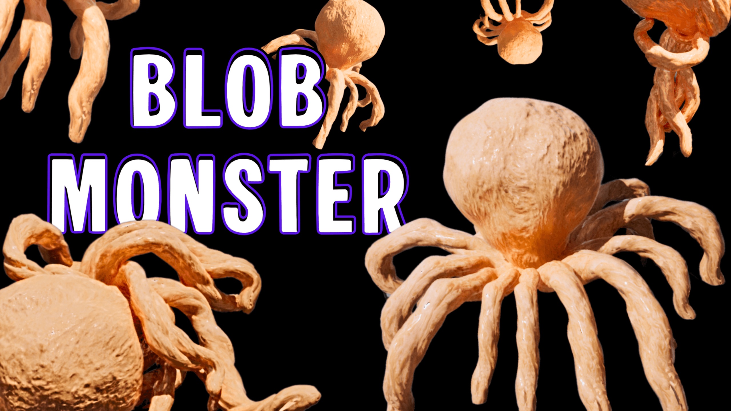 Media 1 for listing Procedural Blob Monster (3D PATHFINDING INCLUDED)