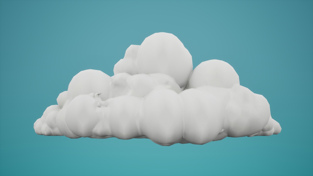 Media 1 for listing Stylized Cloud 04
