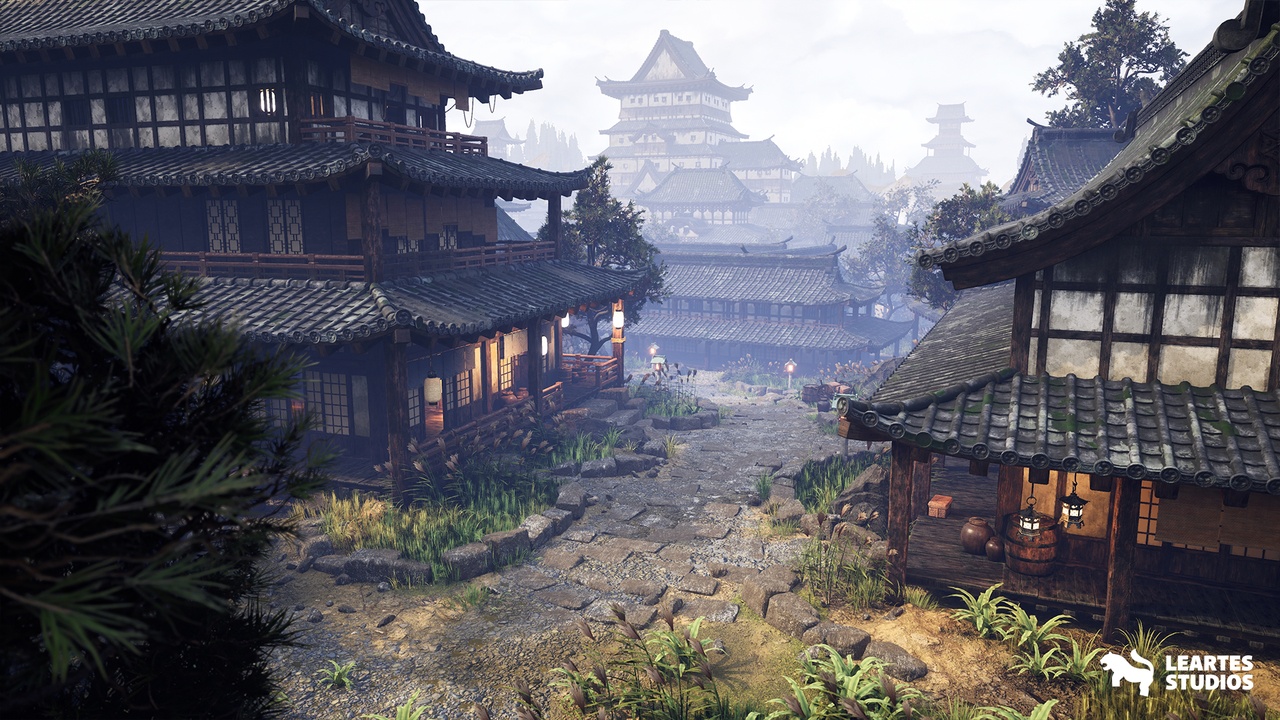 Feudal Japanese Castle Environment ( Japan Japanese Feudal Castle Castle Japan )