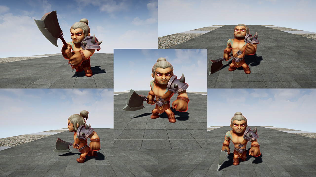 Media 1 for listing Ein Fantasy Barbarian
