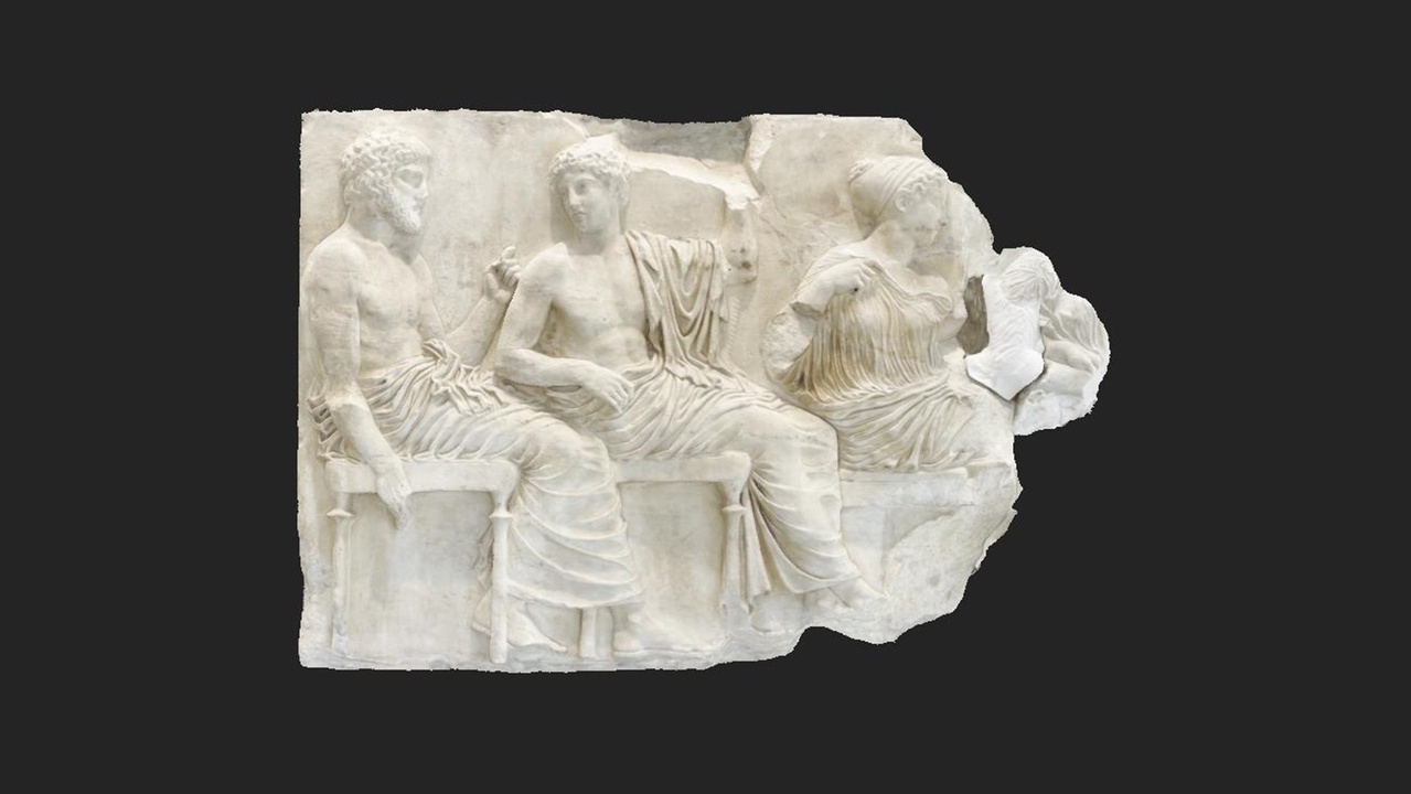 Media 1 for listing The eastern frieze of the Parthenon in Greece Statues of the gods (Poseidon, A