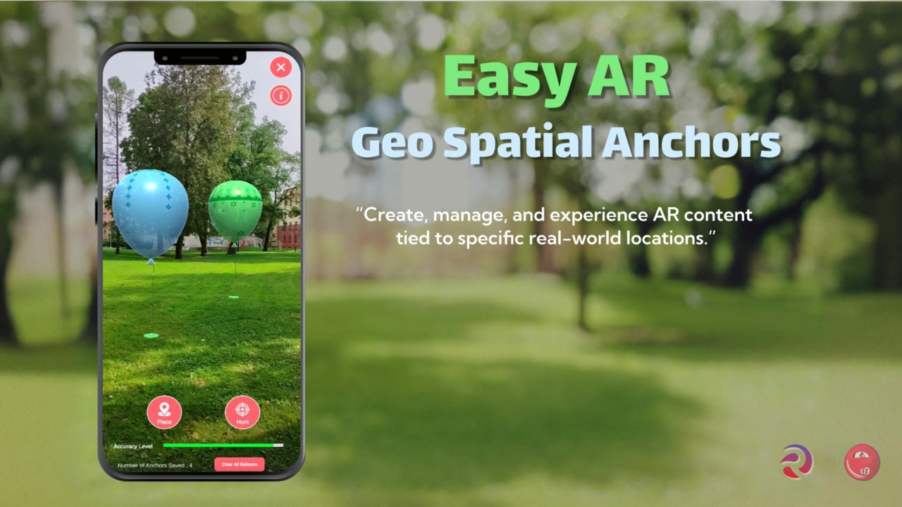 Media 1 for listing Easy AR Geospatial Anchors