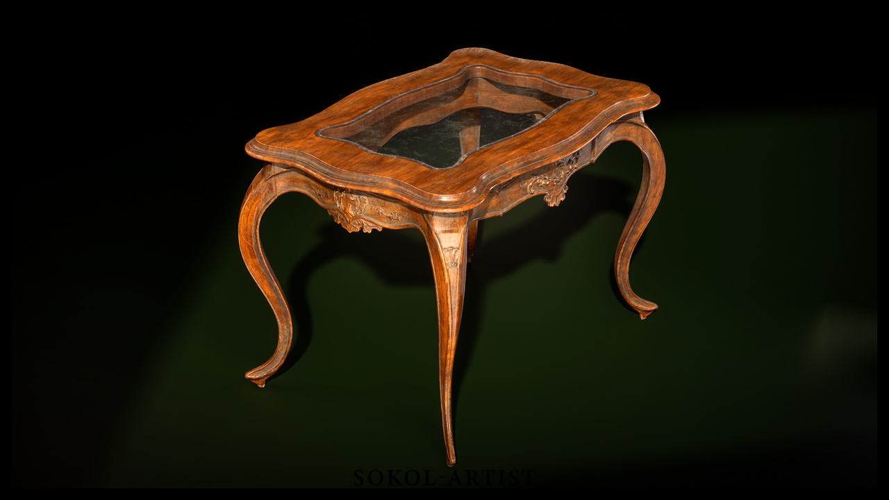 Media 1 for listing Antique French Centre Table