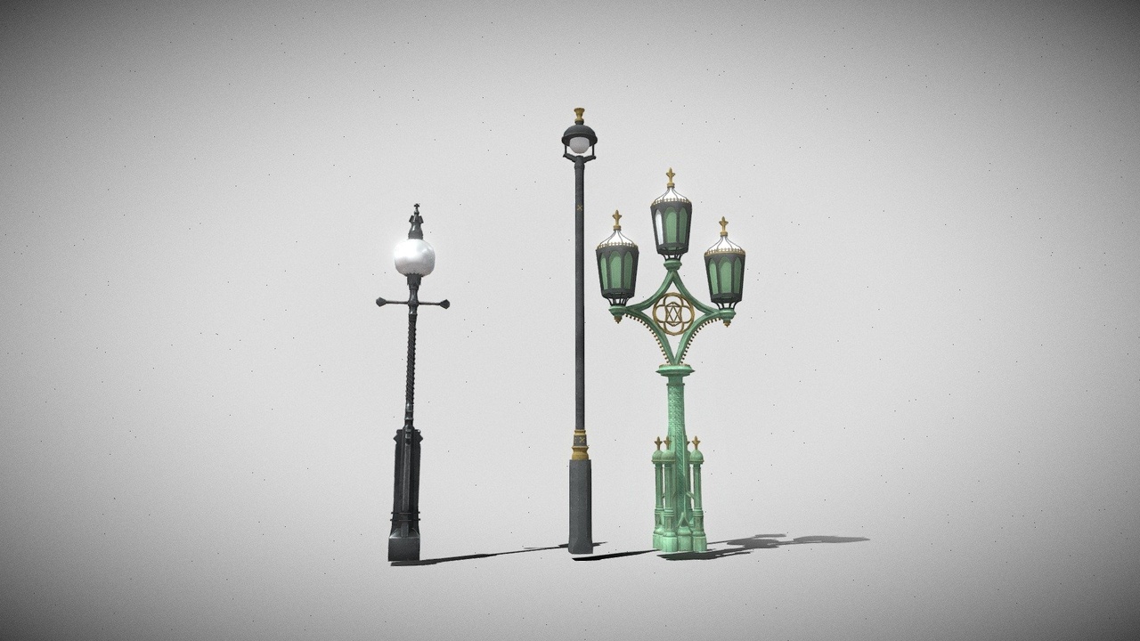 Media 1 for listing London street lamp