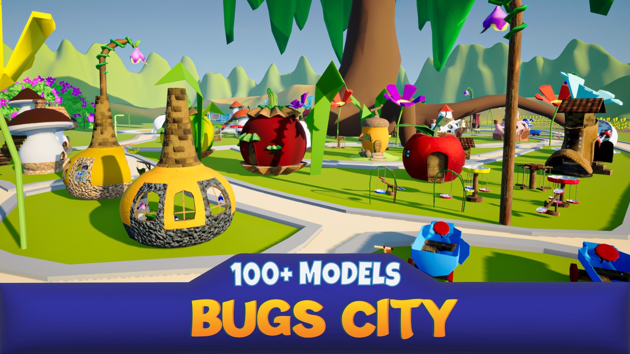 Media 1 for listing Bugs City Environment Pack