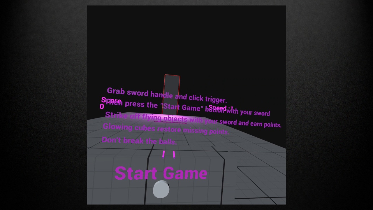Media 1 for listing VR Saber Game Template