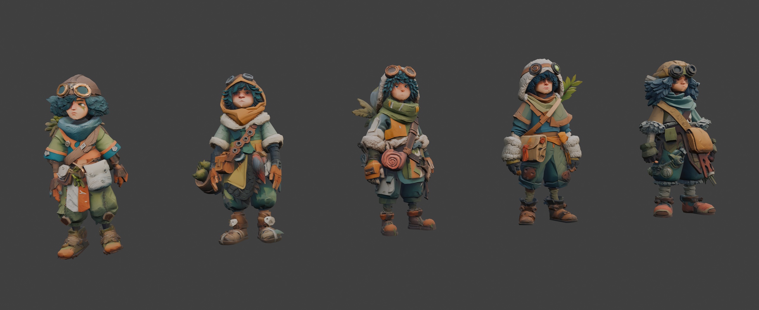 Media 1 for listing Wilderness Young Scouts 🌿 (LowPoly)