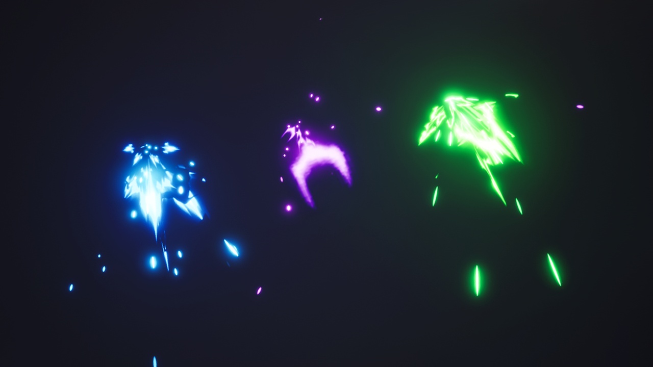 图片[1]-MuzzleFlash Vol 2 VFX Pack 枪口闪光粒子特效 虚幻5 UE4 - 盘古CG网-盘古CG网