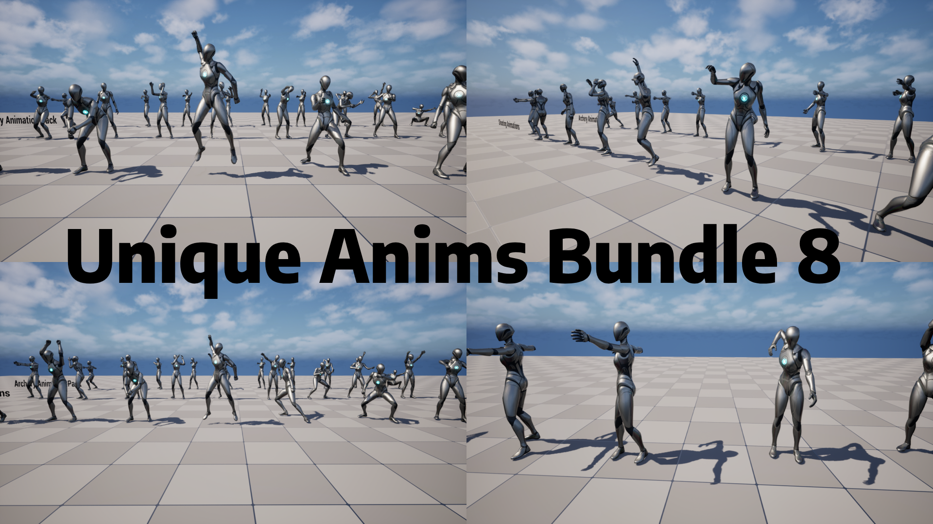 Unique Anims Bundle 8 | Fab