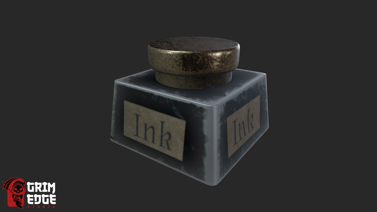 Media 1 for listing Alchemy Workshop Ink Pot 01