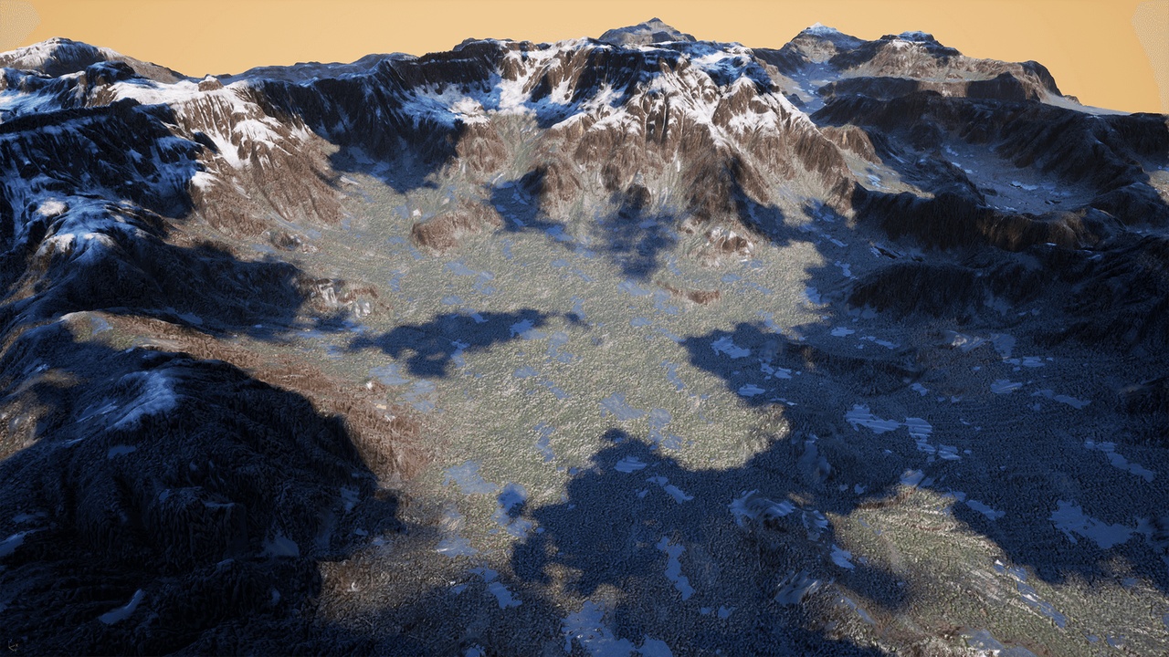 Advanced Procedural Landscape Material | Fab