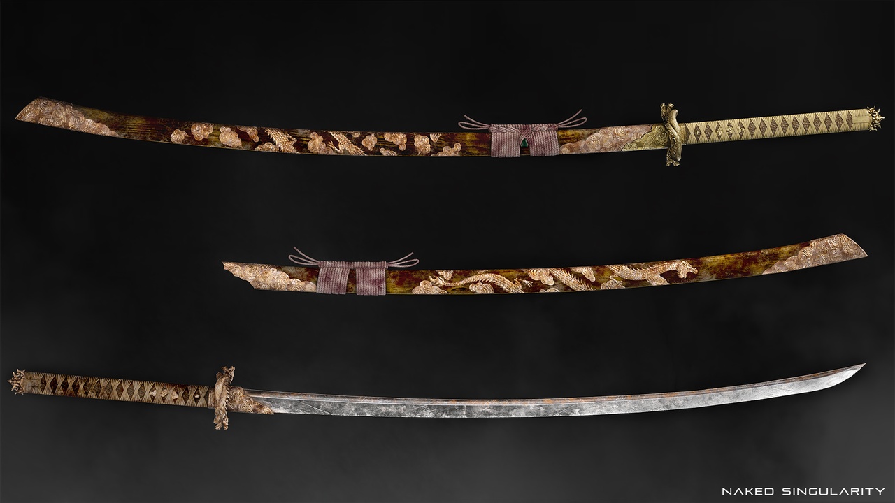 Media 1 for listing Dragon Katana - Japanese Fantasy swords