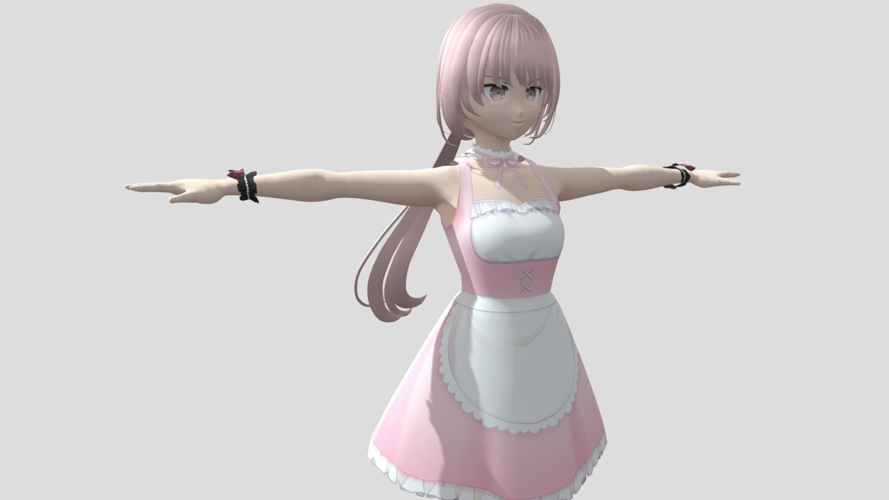 Media 1 for listing 【Anime Character】Maid (V1/Unity 3D)