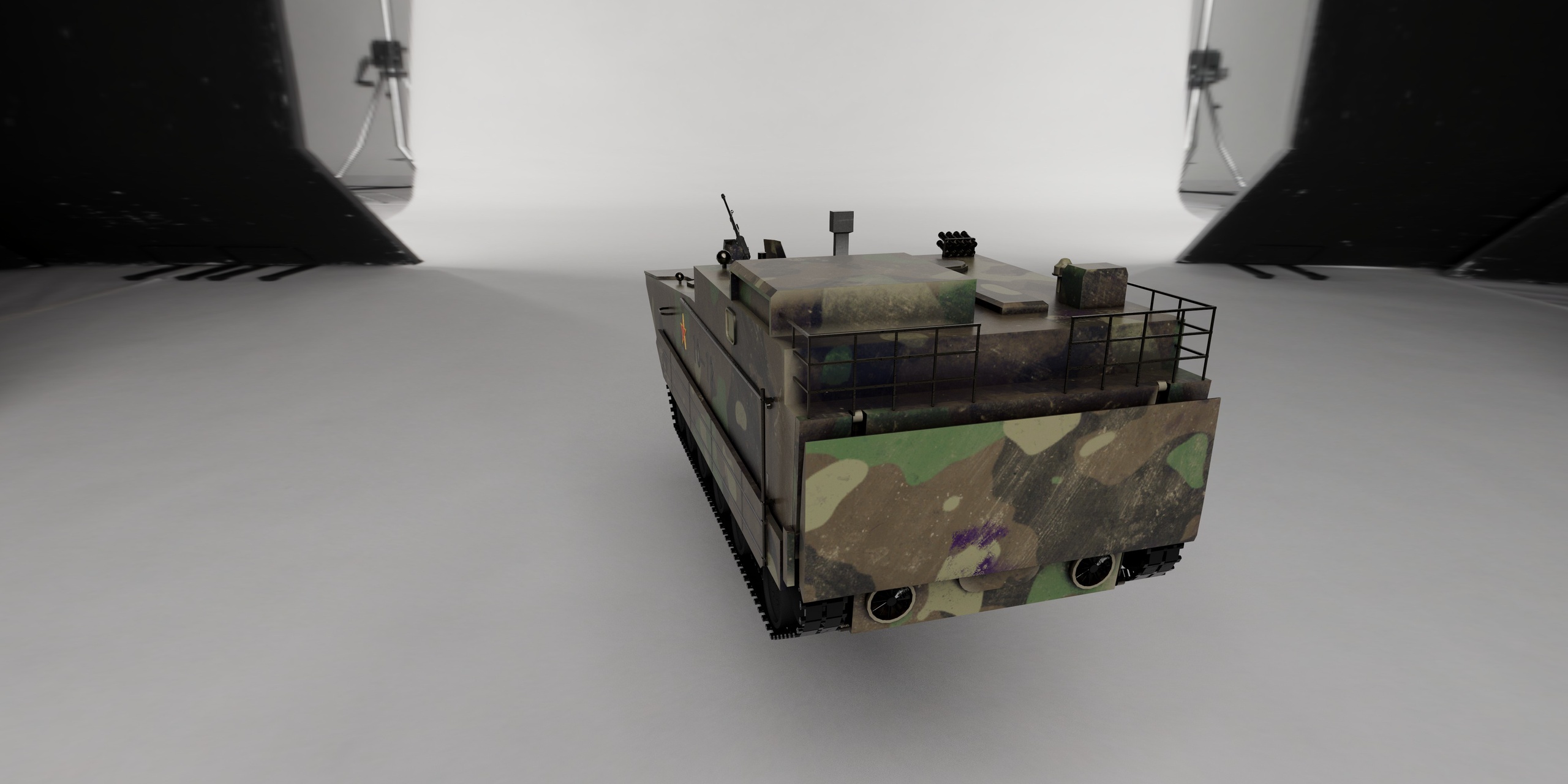 ZBD-05 amphibious armored command vehicle/ZBD-05两栖装甲指挥