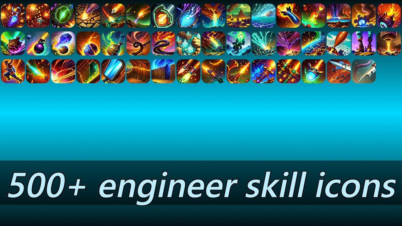 Media 1 for listing 500+ engineer skill icons