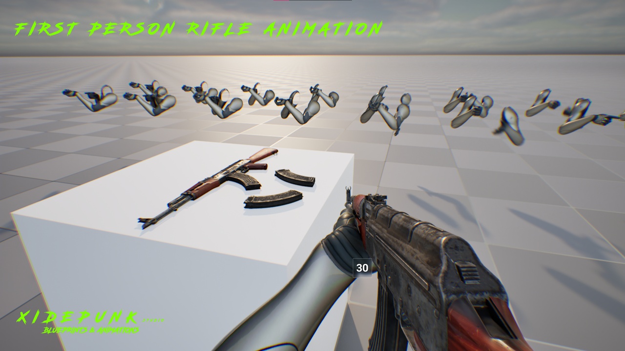 商品 First Person Rifle Animation 的媒体 1