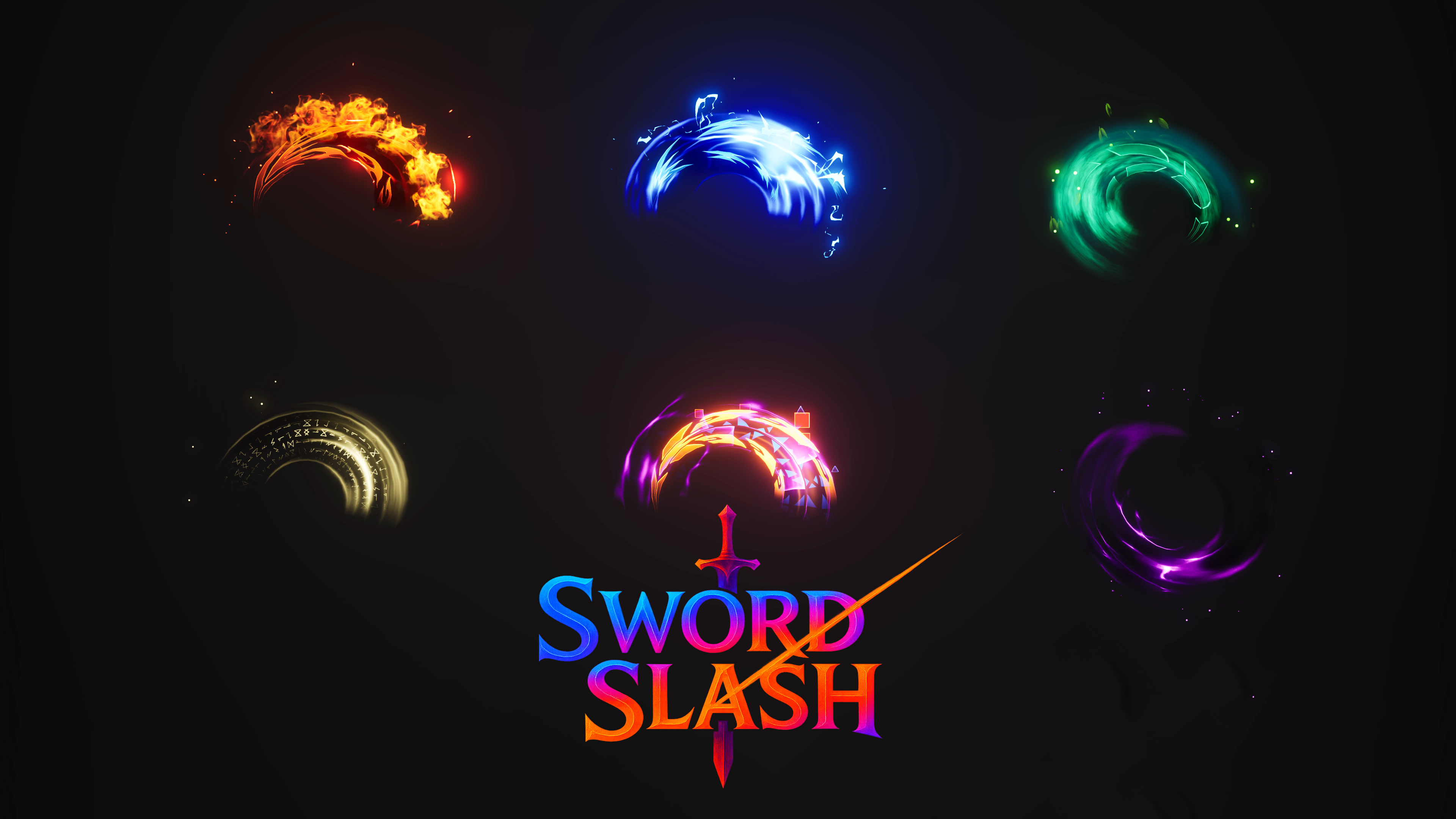 Stylized Sword Slash | Fab