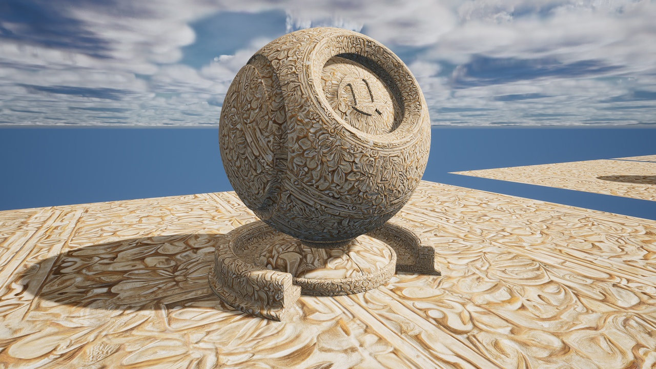 Media 1 for listing Ancient Stone Relief Material Pack