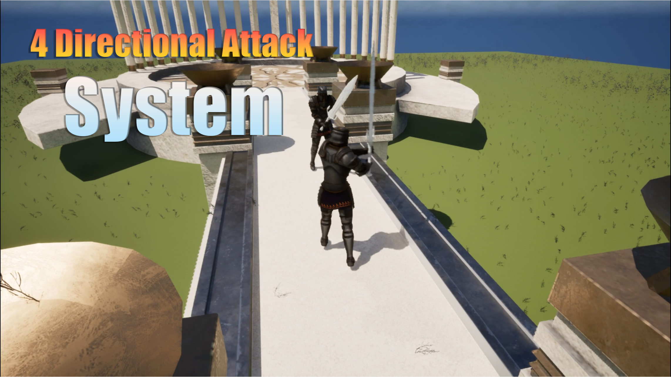 4 Directional Attack System | Fab