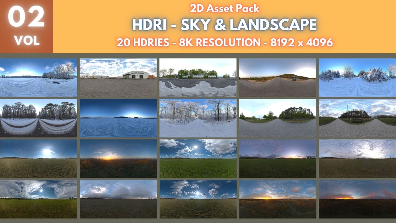 File multimediali per l'articolo HDRI Pack 2 - 20 HDRIes - Sky & Landscape: 1