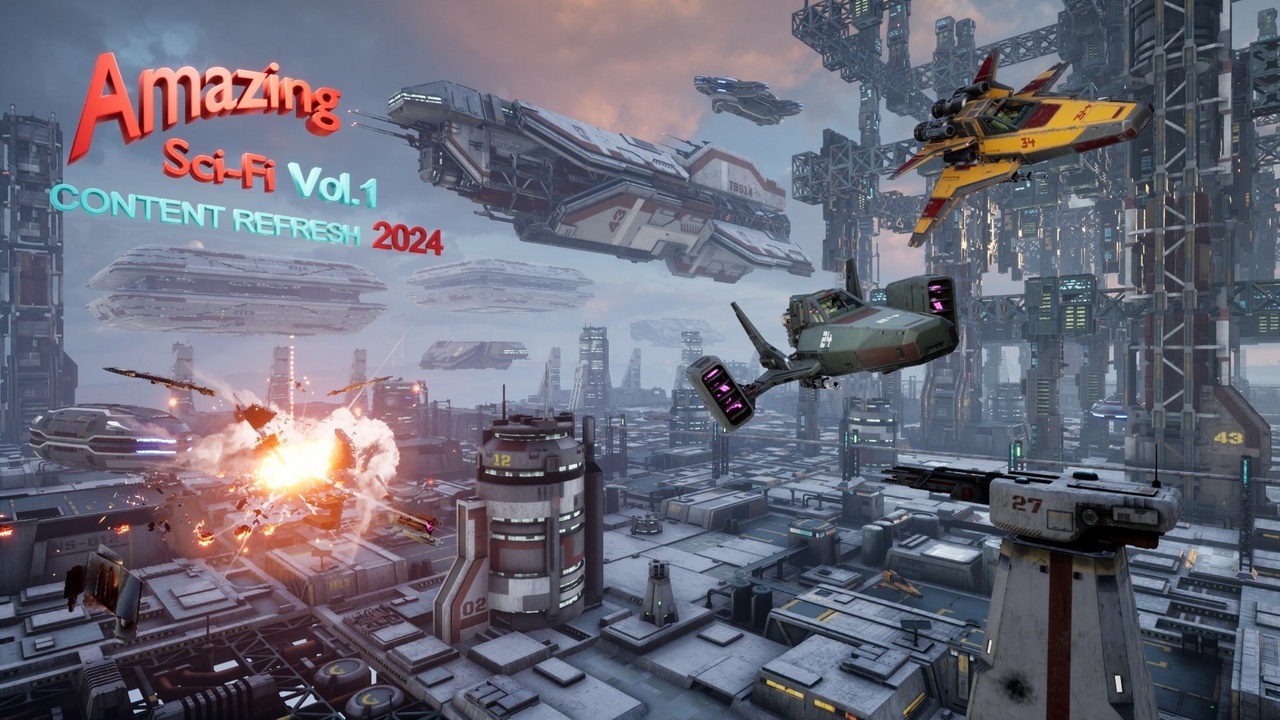 Media 1 for listing Amazing Sci-Fi Vol.1 - Content Refresh 2024