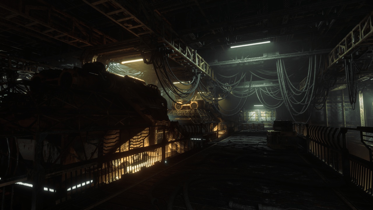Industrial Cargo Ship