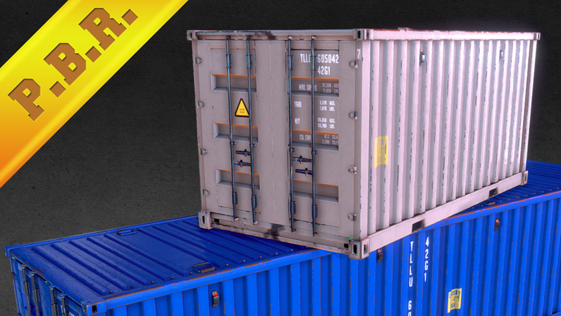 Shipping Container FBX Sample | Fab
