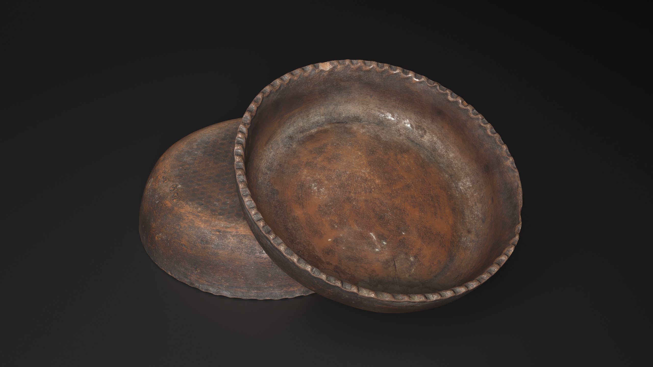 Media 1 for listing Rustic Clay Plate
