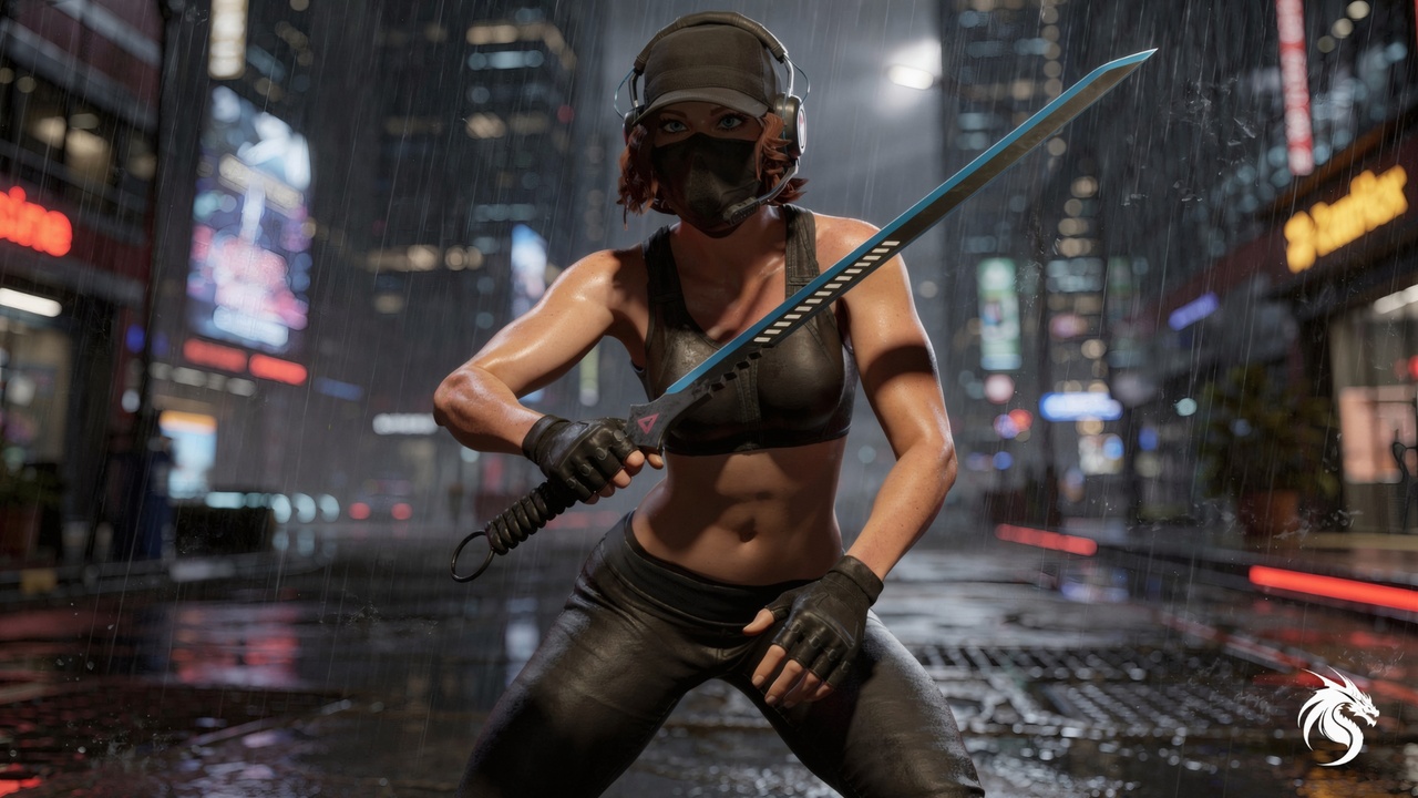 Media 1 for listing Cyber Girl Sci-fi