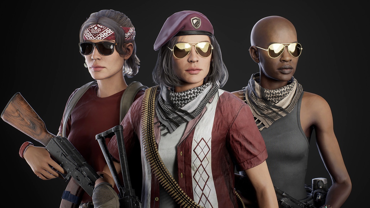 Media 1 for listing Female Jungle Military Characters