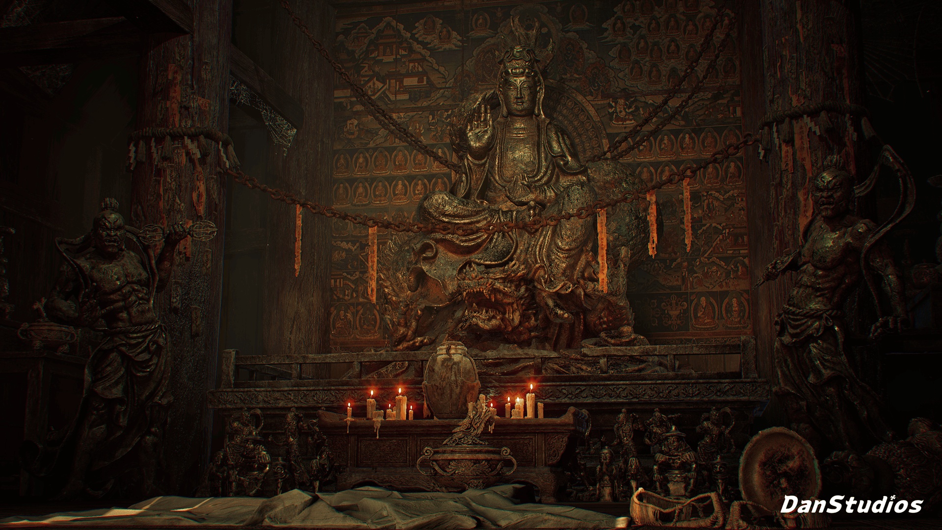 Media 1 for listing Ancient Dragon Temple - Interior Environment