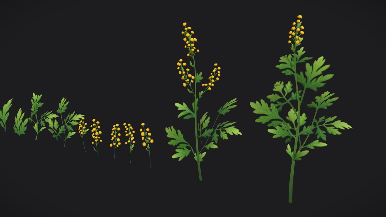 Media 1 for listing Wormwood stylized plant