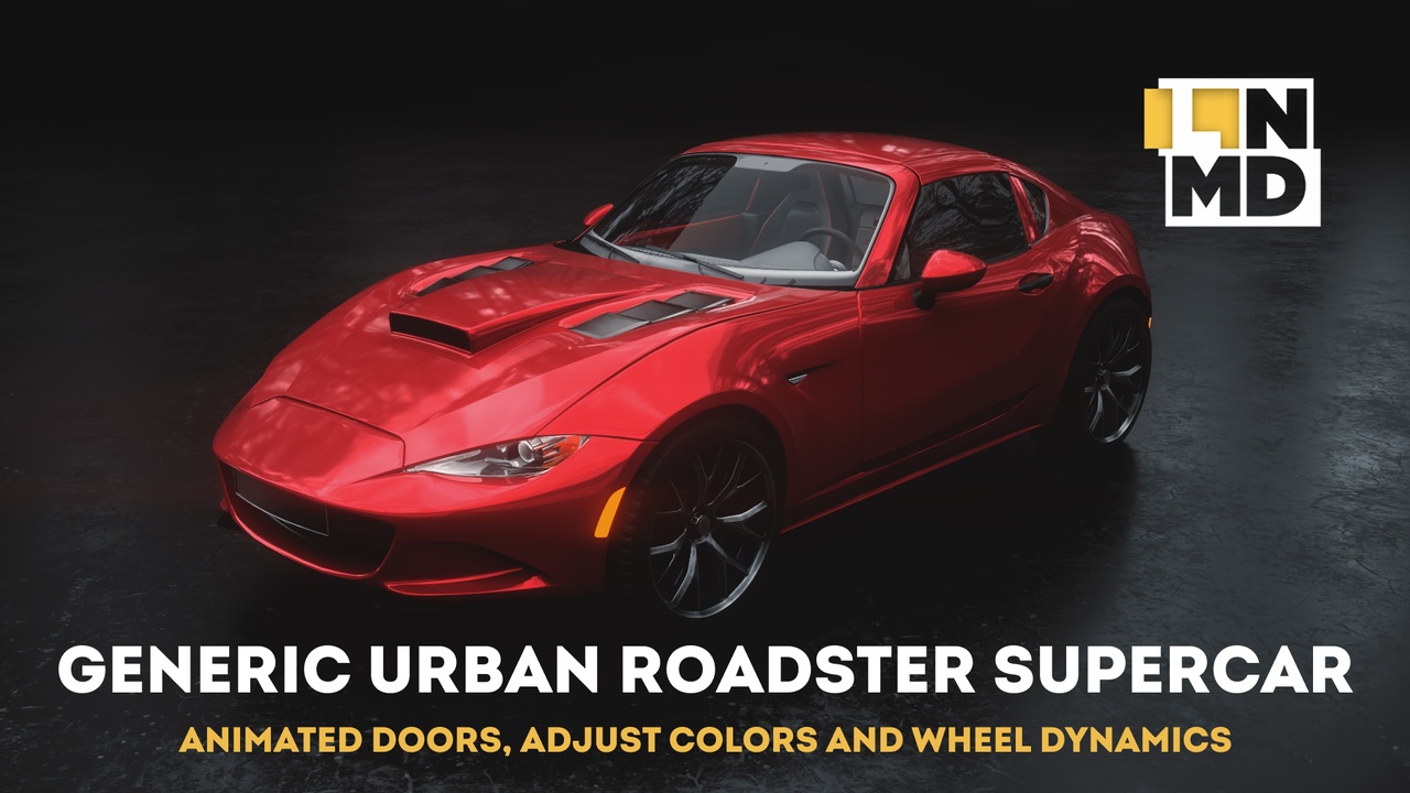 Media 1 for listing GENERIC URBAN ROADSTER SUPERCAR