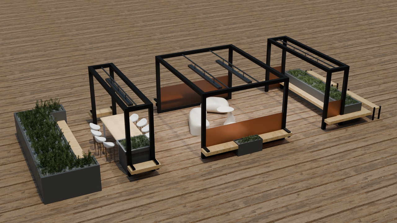 Media 1 for listing Small Terrace 3D