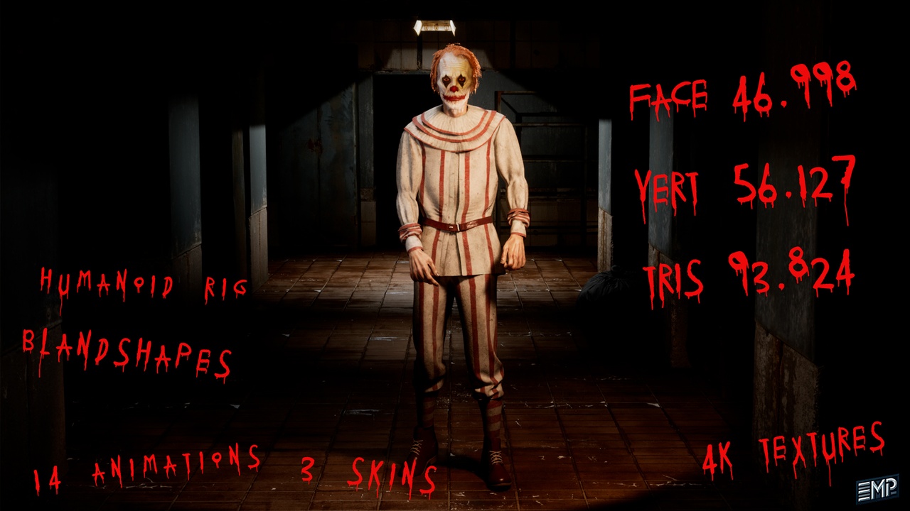 Media 1 for listing The Horror clown