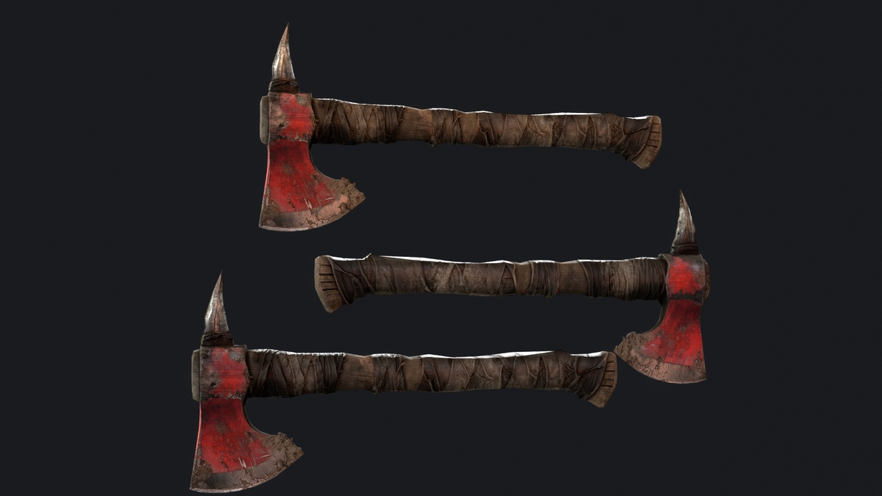 Media 1 for listing Winter Jagged Axe