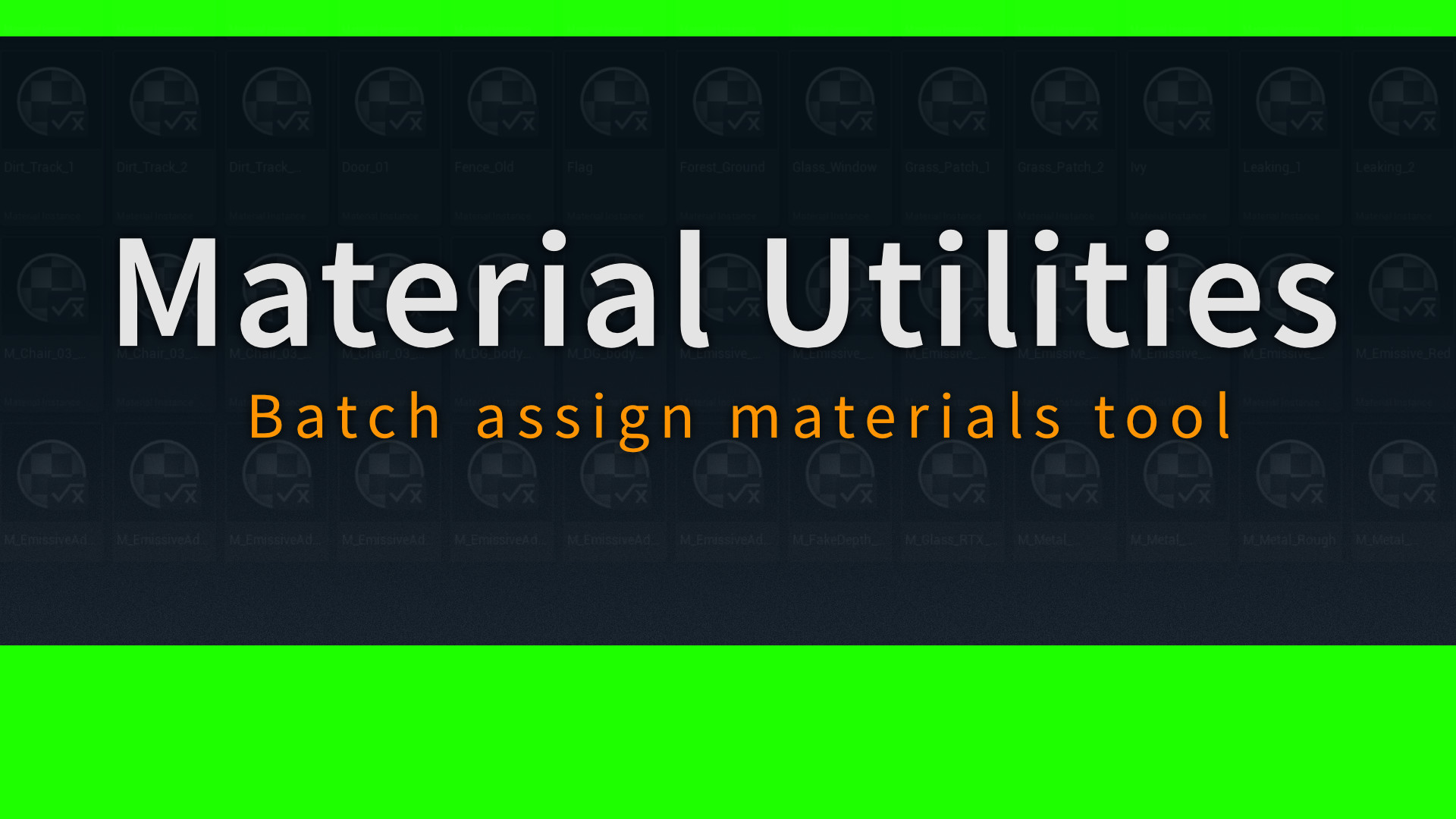 UB Tools: Material Utilities | Fab