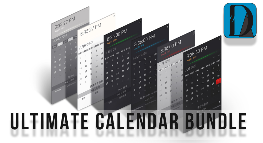 Ultimate Calendar Bundle 1.1 | Fab