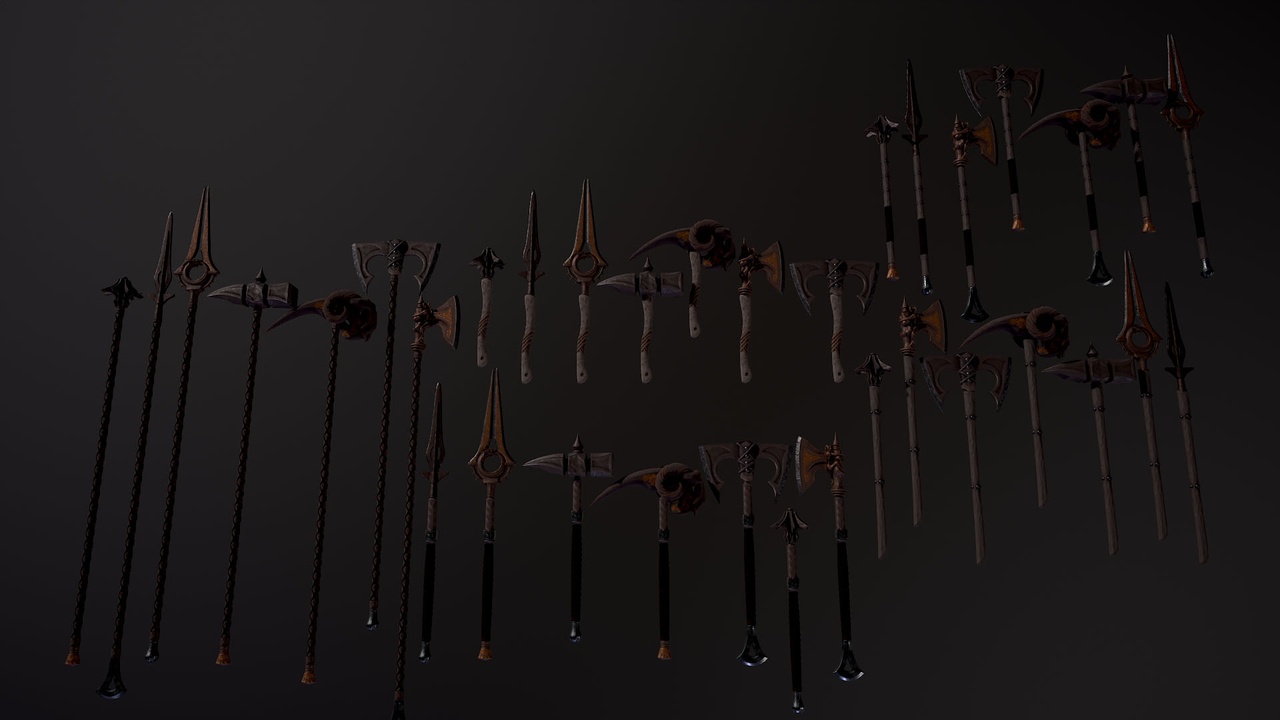 Media 1 for listing Modular Fantasy Weapon Pack