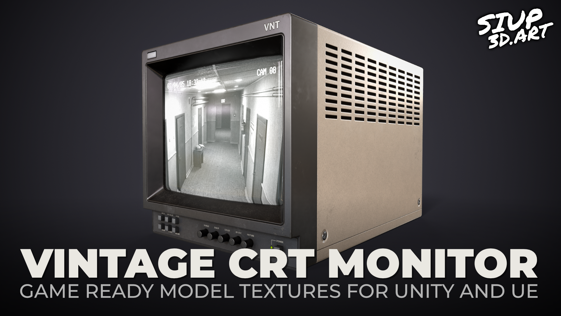 Vintage CRT Monitor | Fab