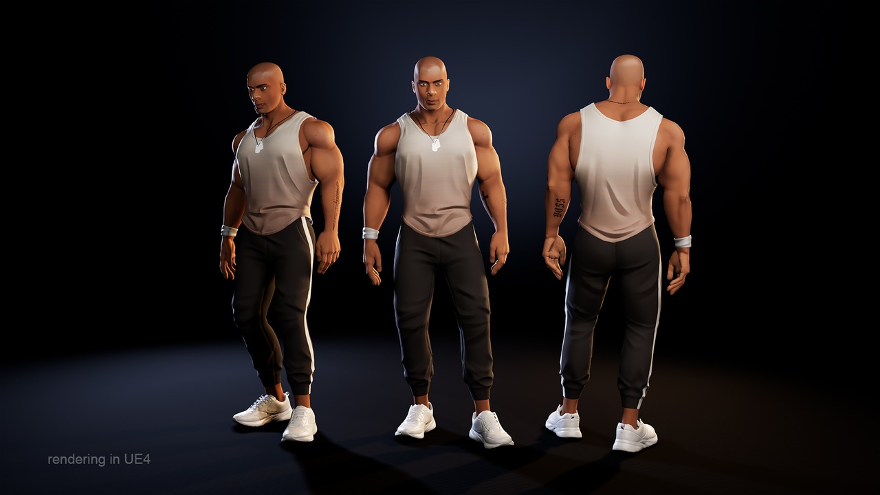 Media 1 for listing Stylized Male 02