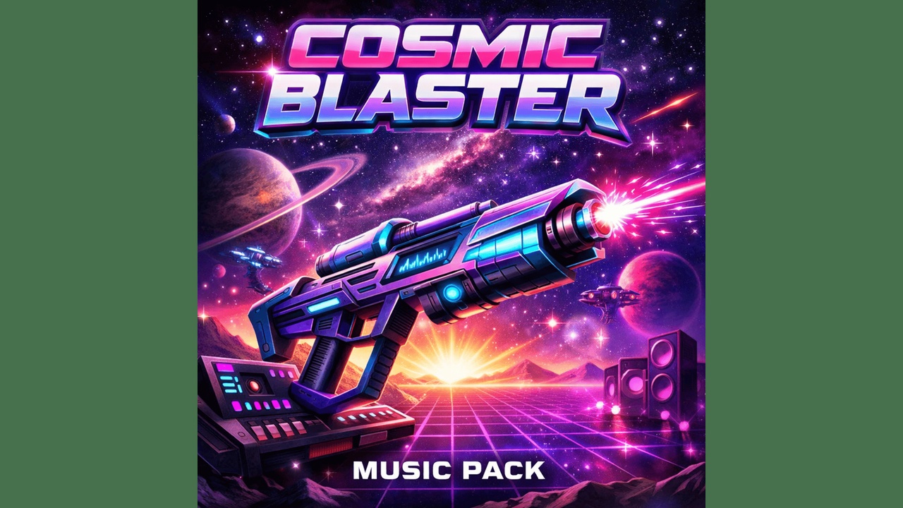 Media 1 for listing Cosmic Blaster music pack