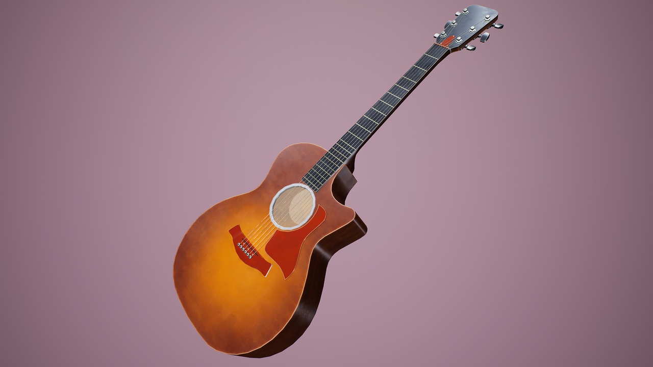 Medium 1 für Eintrag Stylized Guitar
