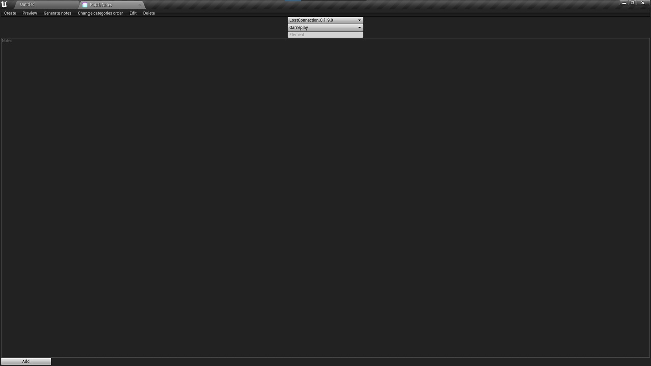 Media 1 for listing Patch notes generator tool