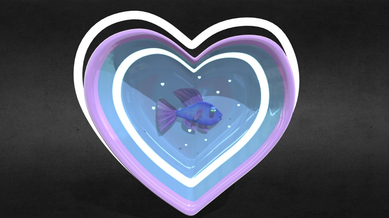 Media 1 for listing neon heart lamp