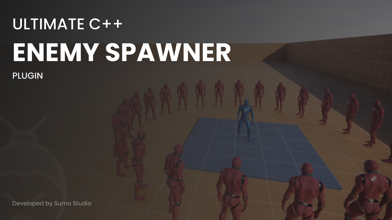 Media 1 for listing Ultimate C++ Enemy Spawner Plugin