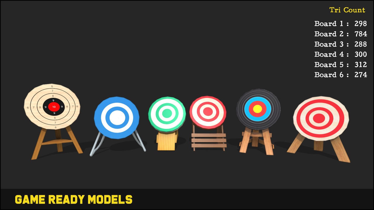 Media 1 for listing Shooting Target Assets Mega Bundle