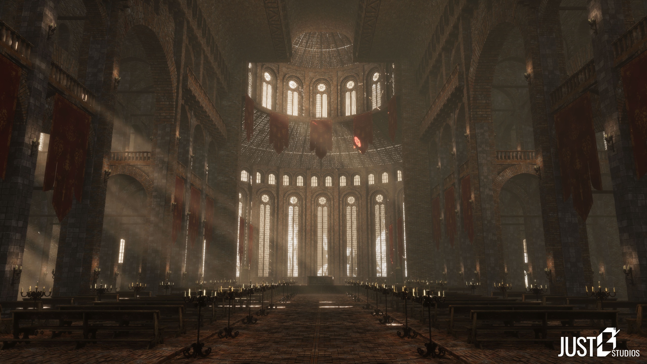 Media 1 for listing Medieval Monastery Environment (Sanctuary,Church,Modular Castle) / Unity Engine